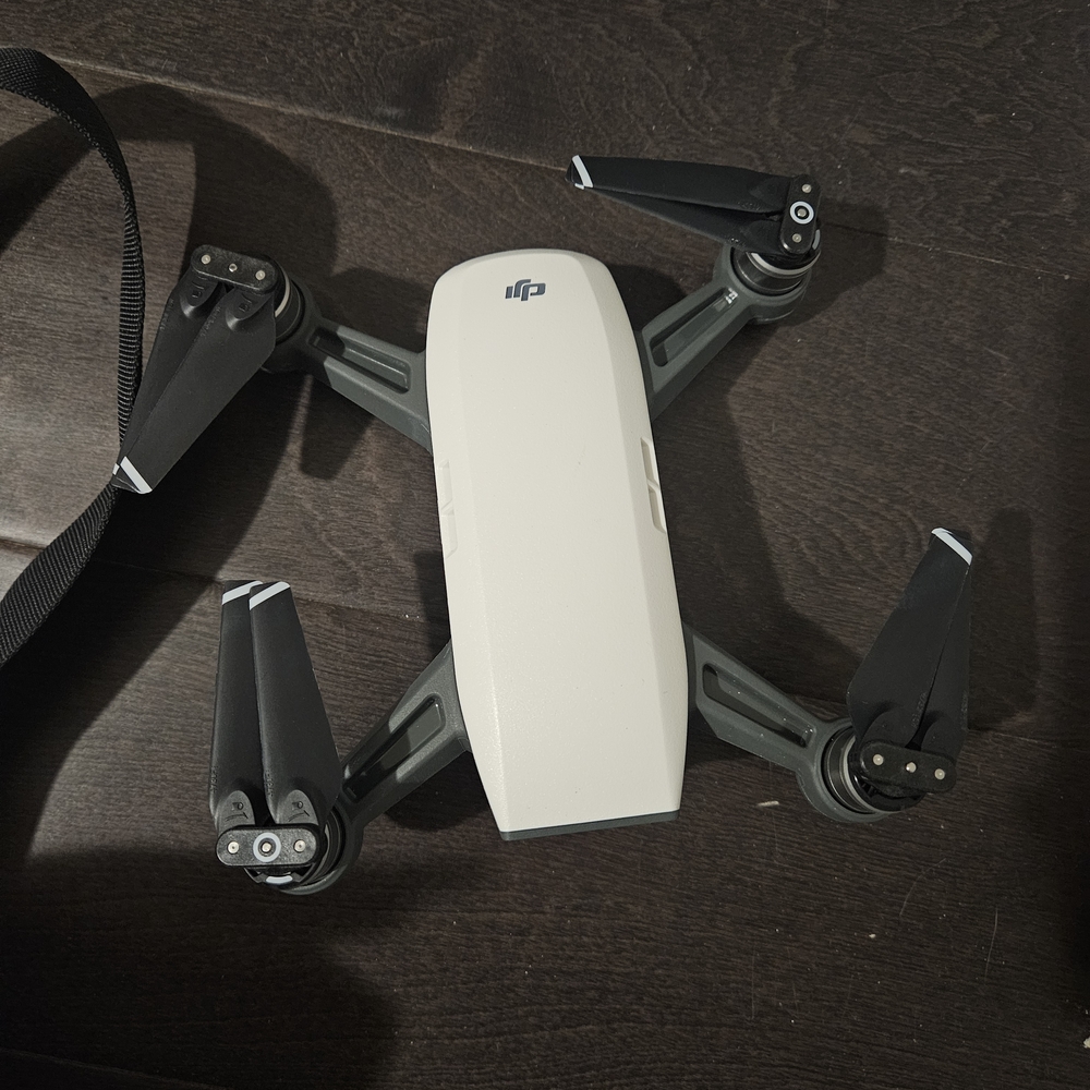 DJI White and Black Drone
